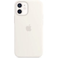 Чехол Apple Silicone MagSafe для iPhone 12 mini White (MHKV3ZE/A)