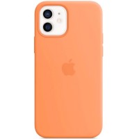Чехол Apple Silicone MagSafe для iPhone 12/12 Pro Kumquat (MHKY3ZE/A)