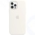 Чехол Apple Silicone MagSafe для iPhone 12/12 Pro White (MHL53ZE/A)