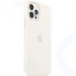 Чехол Apple Silicone MagSafe для iPhone 12/12 Pro White (MHL53ZE/A)