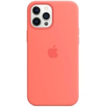 Чехол Apple Silicone MagSafe для iPhone 12 Pro Max Pink Citrus (MHL93ZE/A) Чехол Apple Silicone MagSafe для iPhone 12 Pro Max Pink Citrus (MHL93ZE/A)