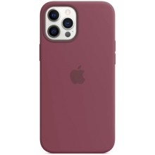 Чехол Apple Silicone MagSafe для iPhone 12 Pro Max Plum (MHLA3ZE/A) Чехол Apple Silicone MagSafe для iPhone 12 Pro Max Plum (MHLA3ZE/A)