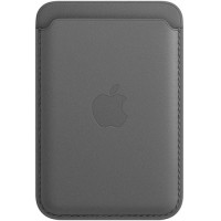 Чехол-бумажник Apple MagSafe для iPhone Black (MHLR3ZE/A)