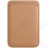 Чехол-бумажник Apple MagSafe для iPhone Saddle Brown (MHLT3ZE/A)
