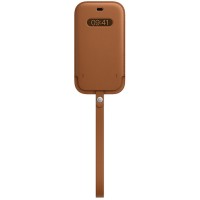 Чехол Apple Leather MagSafe для iPhone 12/12 Pro Saddle Brown (MHYC3ZE/A)