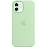 Чехол Apple Silicone Case MagSafe для iPhone 12/12 Pro Pistachio (MK003ZE/A)