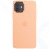 Чехол Apple Silicone Case MagSafe для iPhone 12/12 Pro Cantaloupe (MK023ZE/A)