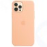 Чехол Apple Silicone Case MagSafe для iPhone 12/12 Pro Cantaloupe (MK023ZE/A)