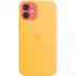 Чехол Apple Silicone MagSafe для iPhone 12 Mini Sunflower (MKTM3ZE/A)