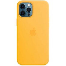 Чехол Apple Silicone MagSafe для iPhone 12 Pro Max Sunflower (MKTW3ZE/A)