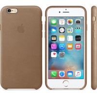 Чехол Apple Leather Case для iPhone 6/6s Saddle Brown (MKXT2ZM/A)