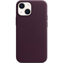 Чехол Apple Leather Case MagSafe для iPhone 13 mini Dark Cherry (MM0G3ZE/A)