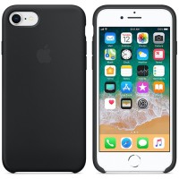 Чехол Apple для iPhone 8/7 Silicone Case Black (MQGK2ZM/A)