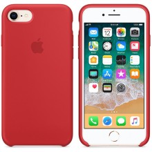 Чехол Apple для iPhone 8/7 Silicone Case Red (MQGP2ZM/A)