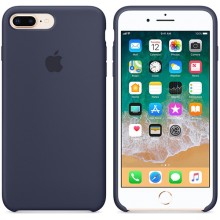 Чехол Apple для iPhone 8 Plus/7 Plus Silicone Case Midnight Blue (MQGY2ZM/A)