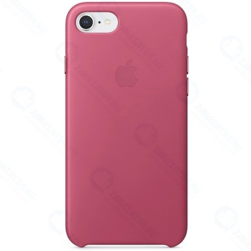 Чехол Apple для iPhone 8/7 Leather Case Pink Fuchsia (MQHG2ZM/A)