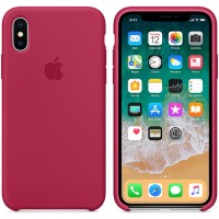 Чехол Apple для iPhone X Silicone Case Rose Red (MQT82ZM/A)