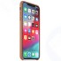 Чехол Apple Leather Case для iPhone Xs Saddle Brown (MRWP2ZM/A)