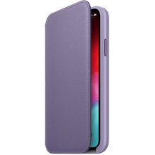 Чехол Apple Leather Folio для iPhone Xs Lilac (MVF92ZM/A) Чехол Apple Leather Folio для iPhone Xs Lilac (MVF92ZM/A)