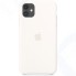 Чехол Apple Silicone Case для iPhone 11 White (MWVX2ZM/A)