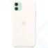 Чехол Apple Silicone Case для iPhone 11 White (MWVX2ZM/A)