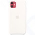 Чехол Apple Silicone Case для iPhone 11 White (MWVX2ZM/A)