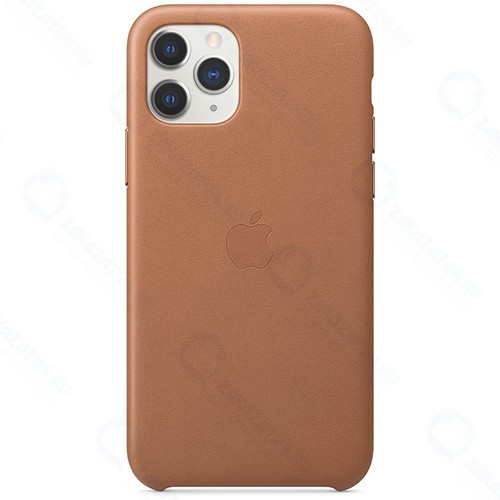 Чехол Apple Leather Case для iPhone 11 Pro Saddle Brown (MWYD2ZM/A)