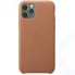 Чехол Apple Leather Case для iPhone 11 Pro Saddle Brown (MWYD2ZM/A)