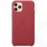 Чехол Apple Leather Case для iPhone 11 Pro (PRODUCT)RED (MWYF2ZM/A)