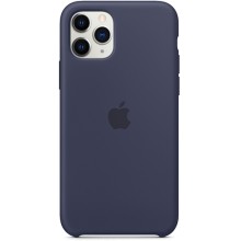 Чехол Apple Silicone Case для iPhone 11 Pro Midnight Blue (MWYJ2ZM/A) Чехол Apple Silicone Case для iPhone 11 Pro Midnight Blue (MWYJ2ZM/A)