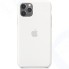 Чехол Apple Silicone Case для iPhone 11 Pro White (MWYL2ZM/A)
