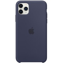 Чехол Apple Silicone Case для iPhone 11 Pro Max Midnight Blue (MWYW2ZM/A) Чехол Apple Silicone Case для iPhone 11 Pro Max Midnight Blue (MWYW2ZM/A)