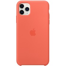 Чехол Apple Silicone Case для iPhone 11 Pro Max Clementine Orange (MX022ZM/A) Чехол Apple Silicone Case для iPhone 11 Pro Max Clementine Orange (MX022ZM/A)