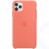 Чехол Apple Silicone Case для iPhone 11 Pro Max Clementine Orange (MX022ZM/A)
