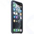 Чехол Apple Leather Case для iPhone 11 Pro Max Midnight Blue (MX0G2ZM/A)