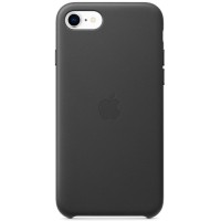 Чехол Apple Leather Case для iPhone SE 2020/7/8 Black (MXYM2ZM/A)