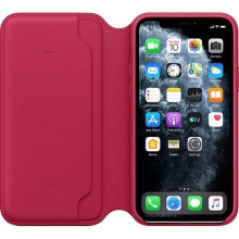 Чехол Apple Leather Folio для iPhone 11 Pro Raspberry (MY1K2ZM/A) Чехол Apple Leather Folio для iPhone 11 Pro Raspberry (MY1K2ZM/A)