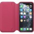 Чехол Apple Leather Folio для iPhone 11 Pro Max Raspberry (MY1N2ZM/A)