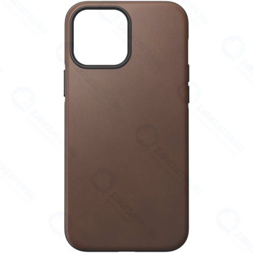 Чехол Nomad Modern Leather для iPhone 13 Pro Max MagSafe Brown (NM01059585)
