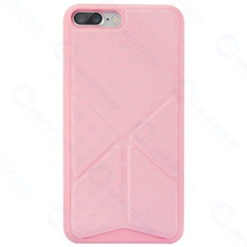 Чехол Ozaki O!coat 0.4 + Totem Versatile для Apple iPhone 7 Plus, Pink (OC745PK)