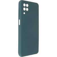 Чехол PERO для Samsung A12, темно-зеленый (PCLS-0044-NG)