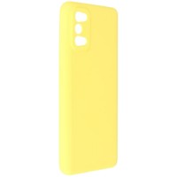 Чехол PERO для Realme 7 Pro Yellow (PCLS-0058-YW)