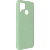 Чехол PERO для Realme C15 Green (PCLS-0059-GN)