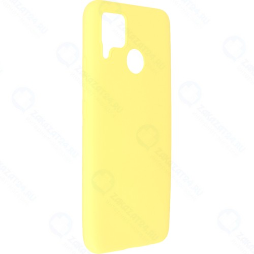 Чехол PERO для Realme C15 Yellow (PCLS-0059-YW)