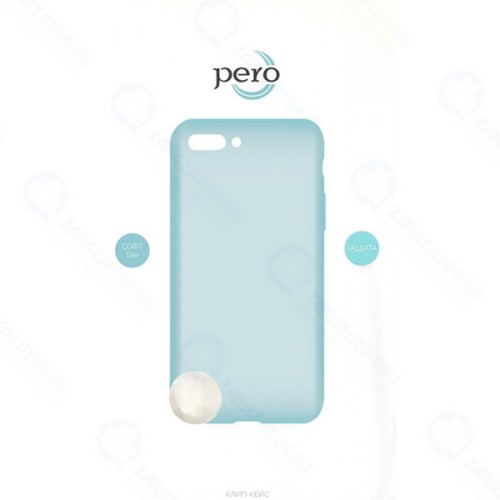 Чехол PERO для Apple iPhone XR, прозрачный (PRSLC-IXRTR)