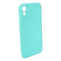 Чехол PERO для Apple iPhone XR, бирюзовый (PRSTC-IXRC)