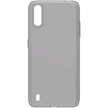 Чехол Vipe Color для Samsung Galaxy A01 Transparent/Grey (VPSGGA015COLTRGR)
