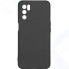 Чехол DF для Oppo A16, силиконовый с микрофиброй Black (oOriginal-14)