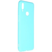 Чехол PERO для Samsung A10S, бирюзовый (СС01-A10SС)