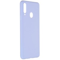 Чехол PERO для Samsung A20S, голубой (СС01-A20SOB)